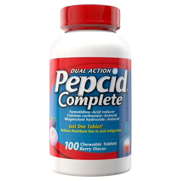 Dual Action, 100 Chewable Tablets