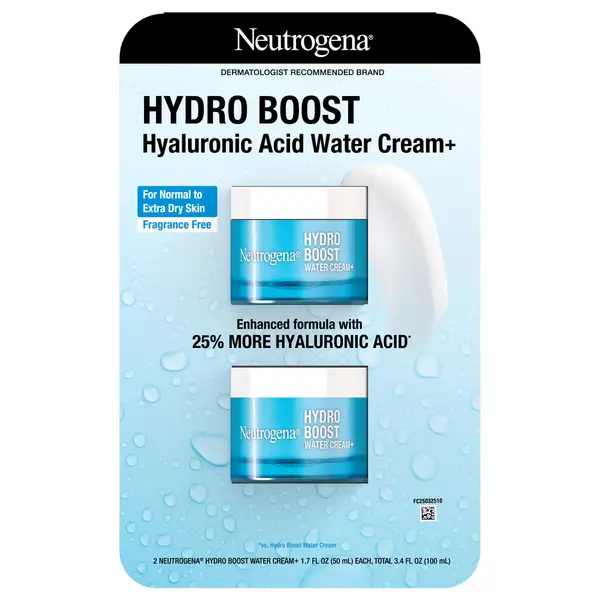 Hydro Boost Hyaluronic Acid Water Cream+, 2 x 1.7 oz