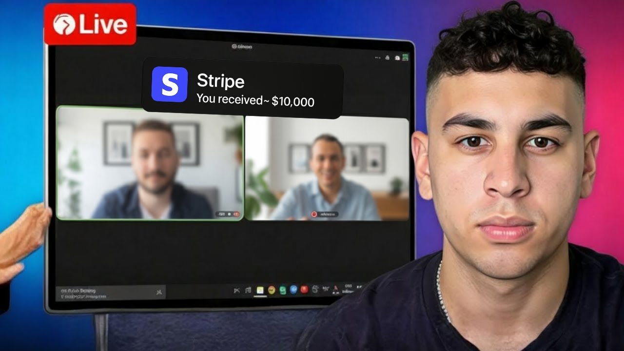 A person taking a skills assessment test online