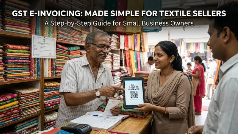 GST E-Invoicing for Textile Sellers: Automating Compliance Through Your Storefront Compliance & Scaling