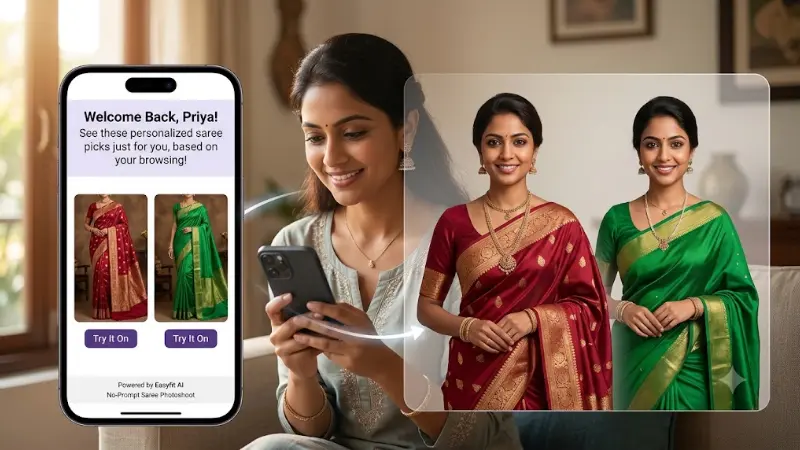 The Power of Personalization: Recommending the Right Sarees Based on Browsing History Marketing & Automation