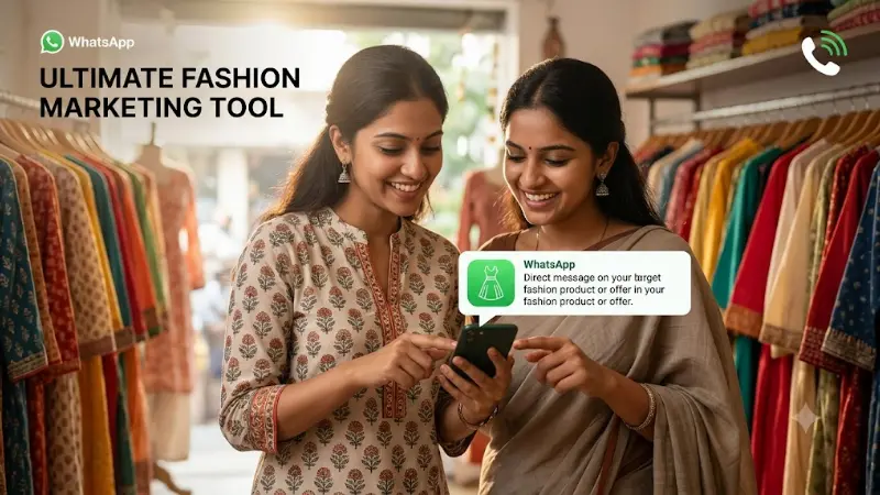 Why WhatsApp is the Ultimate Marketing Tool for Indian Fashion Brands Marketing & Automation