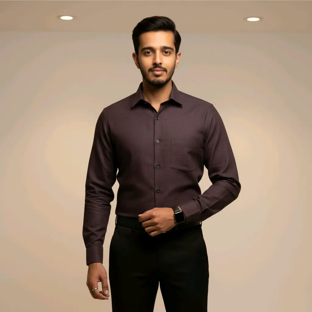 Men's Formal Dress Shirt - Slim Fit