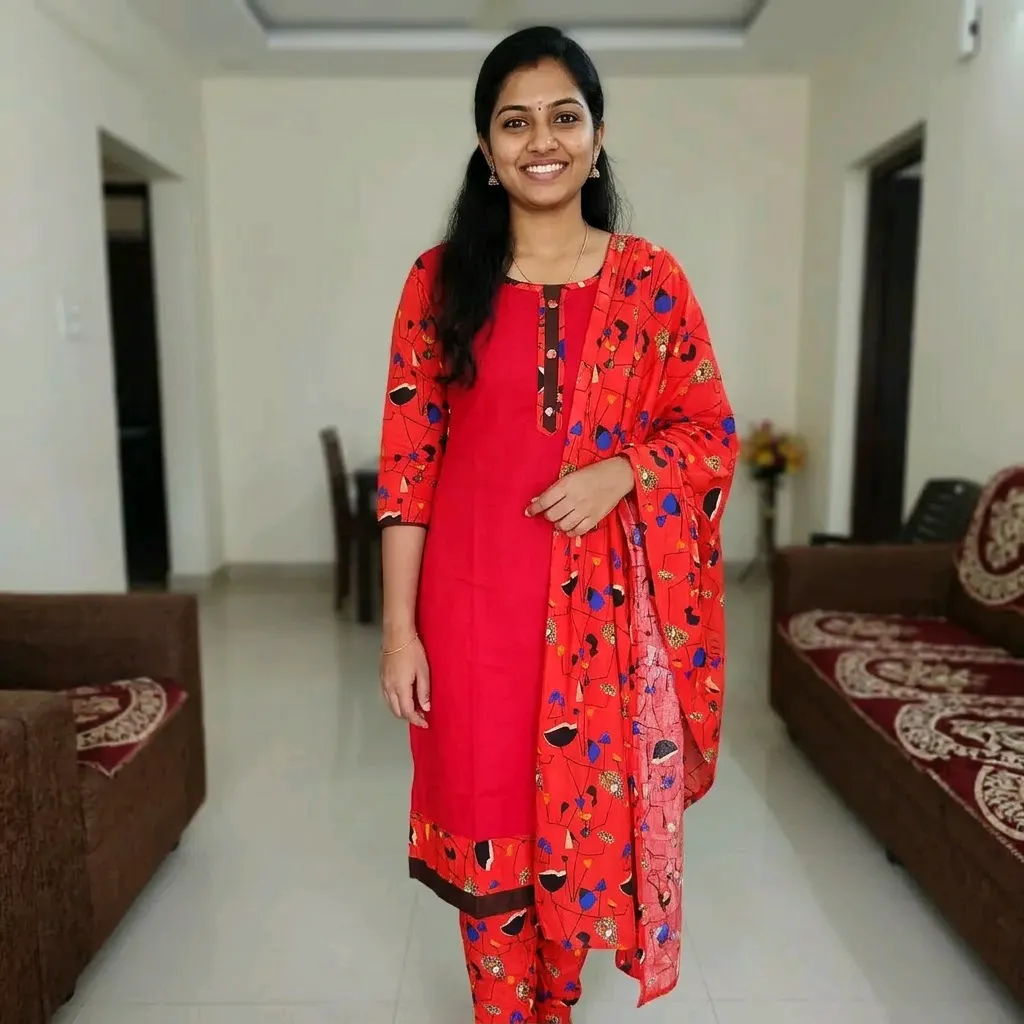 Elegant 3/4 Sleeve Stitched Chudidar Set - LT COLLECTIONS