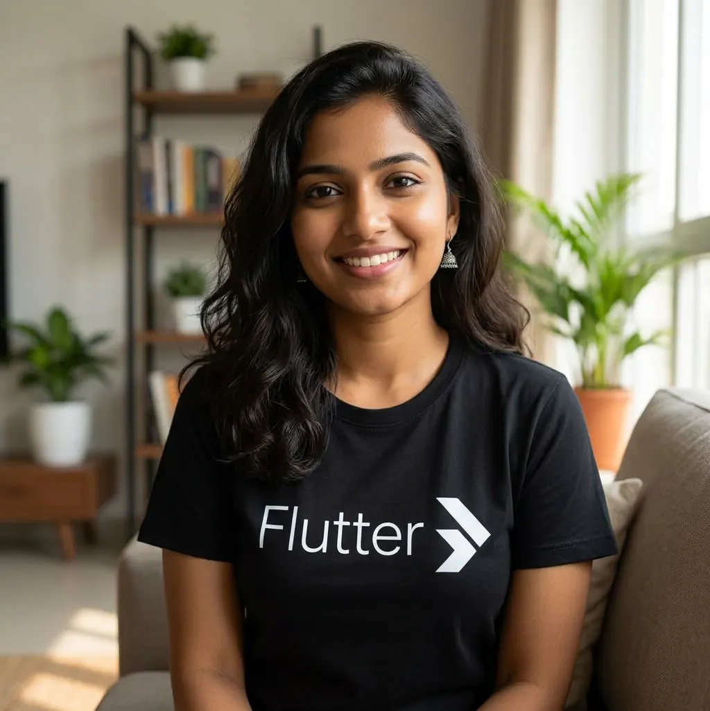 Black Round Neck Flutter T-Shirt - Comfortable & Stylish