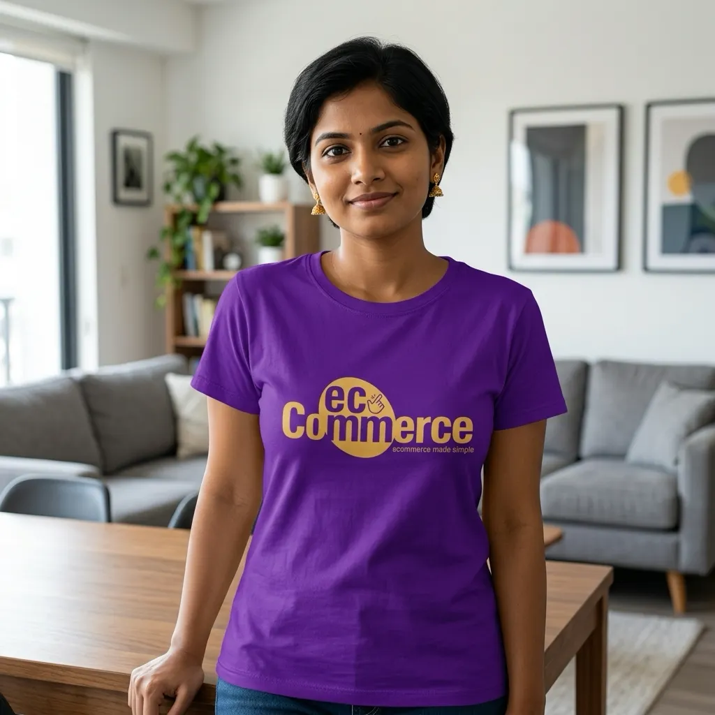 eCommerce Made Simple Round Neck T-Shirt - Premium Quality