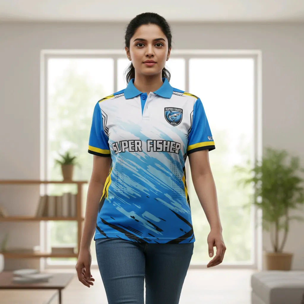 Super Fisher Half Sleeve Reebok knit -RpT-shirt - SSV Sports Wear