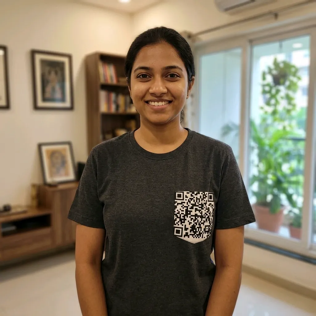 QR Code Pocket T-Shirt - Unisex