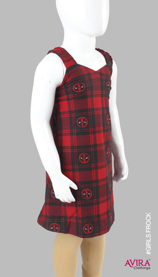 Photo of Girls Button Frock Cute and Fancy Look for Babies | Avira Clothings
