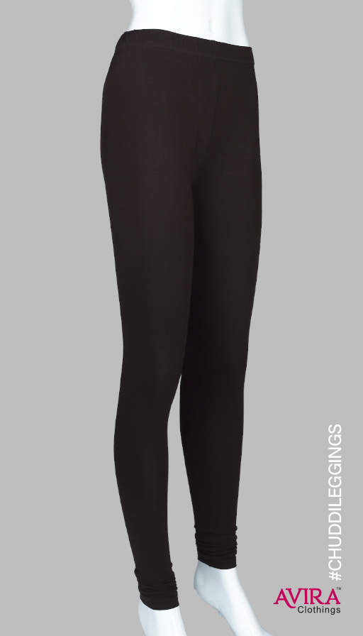 Photo of Churidar Leggings Coffee Brown for Women from Avira Clothings, Premium Quality Leggings | Avira Clothings