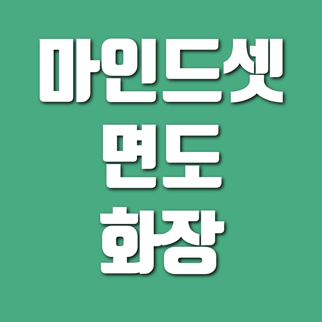 마인드셋은 매일 아침 하는 화장처럼, 면도처럼