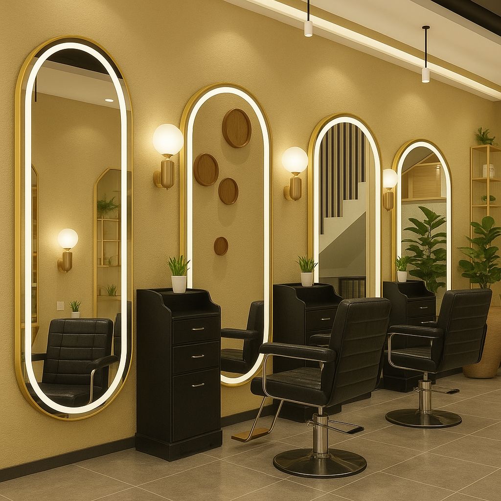 Wall Decor Mirror Ideas to Elevate Your Salon Interior