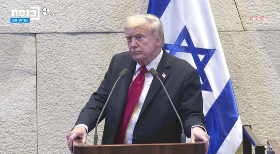 ⚡ Trump’ın Knesset Konuşmasında Şok An: “Filistin’i Tanıyın” Protestosuyla Sözleri Yarı Kaldı