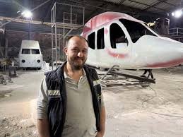 Tekirdağ’dan Mucize Adım: Kaportadan Helikoptere “Arabayla Heves Olarak Başladık, Şimdi Helikopter”