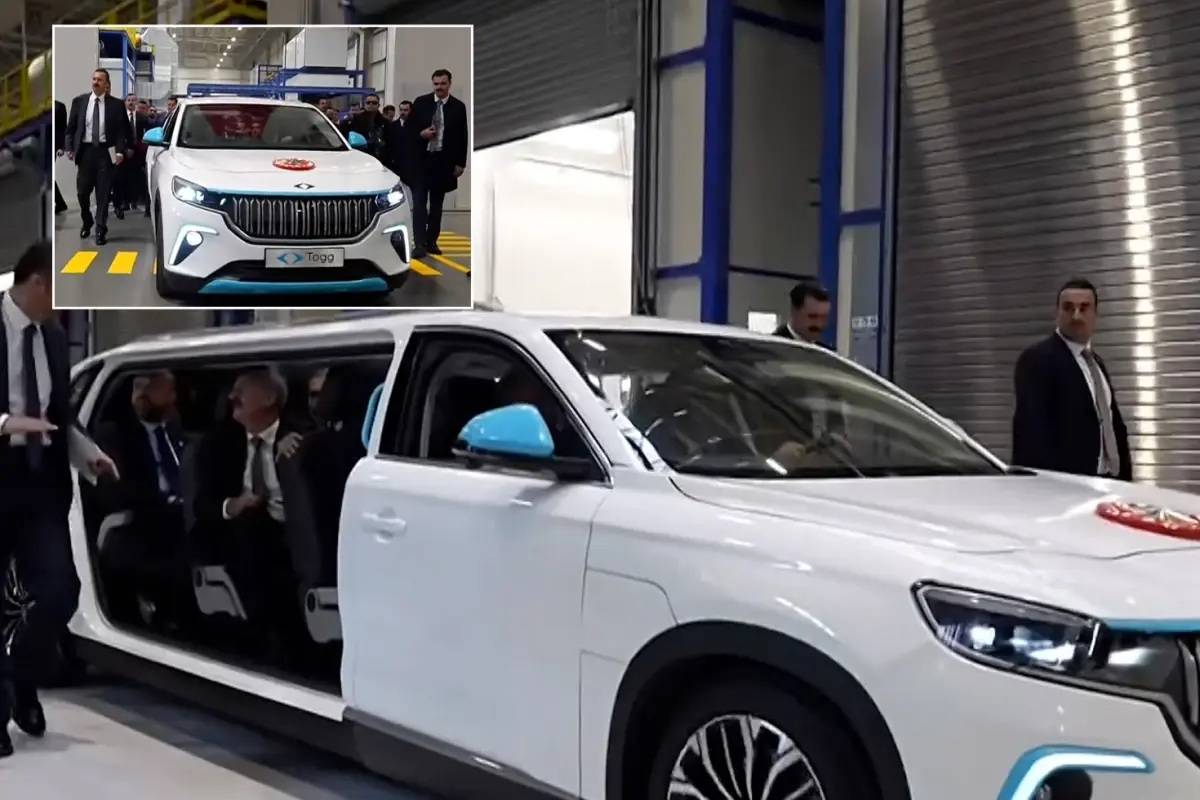 Yerli Otomobilde Yeni Sürpriz: Togg’un Özel “Limuzin Versiyonu” Göreve Çıktı
