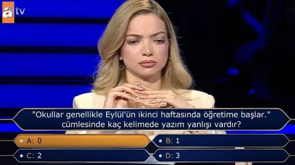 Kim Milyoner Olmak İster’de 100 Bin TL’lik Soru Sosyal Medyayı İkiye Böldü