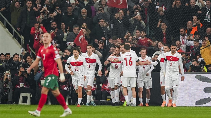 A Milli Futbol Takımı Bulgaristan'ı 2‑0 mağlup ederek Play‑Off biletini cebine koydu
