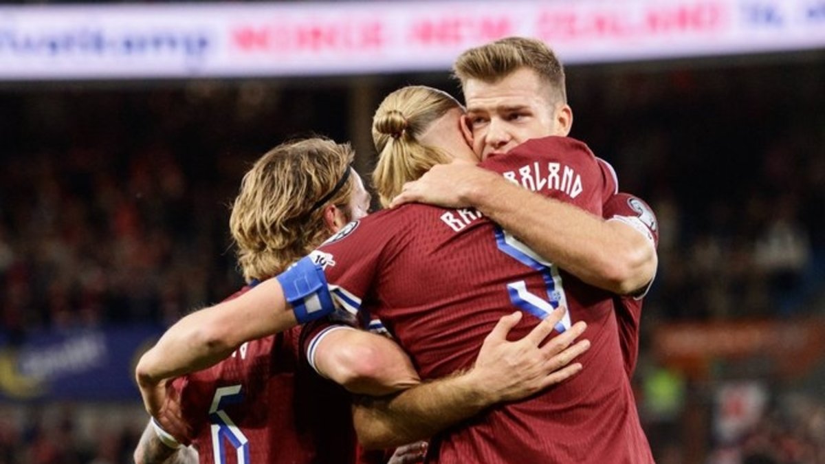 Haaland’lı Norveç, İtalya’yı Şaşırtarak 3-0 Yendi