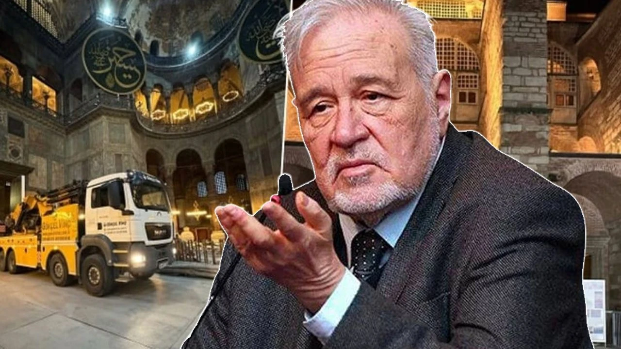 lber Ortaylı: “Ayasofya’ya Vinç Soktular,  Faturasını Türklere Çıkarırlar”