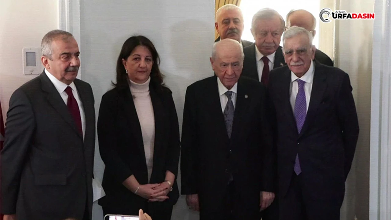 MHP Lideri Bahçeli ile DEM Parti Heyeti Görüştü