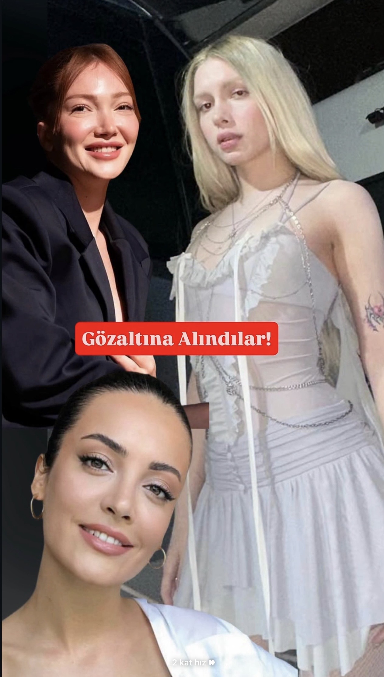 Ünlülere Uyuşturucu Operasyonunda Aleyna Tilki, Danla Bilic ve İrem Sak Gözaltına Alındı!