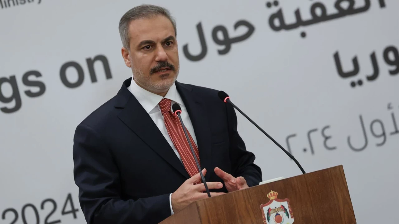 Şam’daki Basın Toplantısında Fidan’ın Konuşması Erken Kesildi