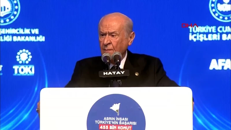 Bahçeli’den Tarihi Benzetme: “Günümüzün Süleyman’ı Erdoğan’dır”