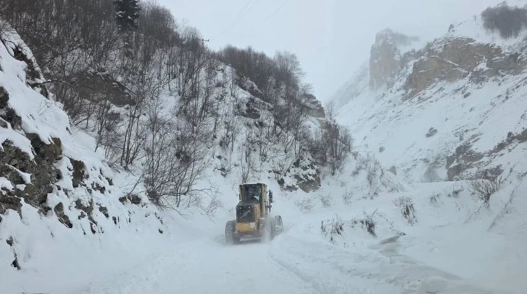 Artvin’de Çığ Meydana Geldi
