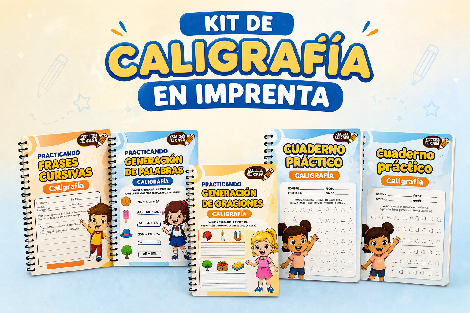 Kit de Caligrafía Imprenta