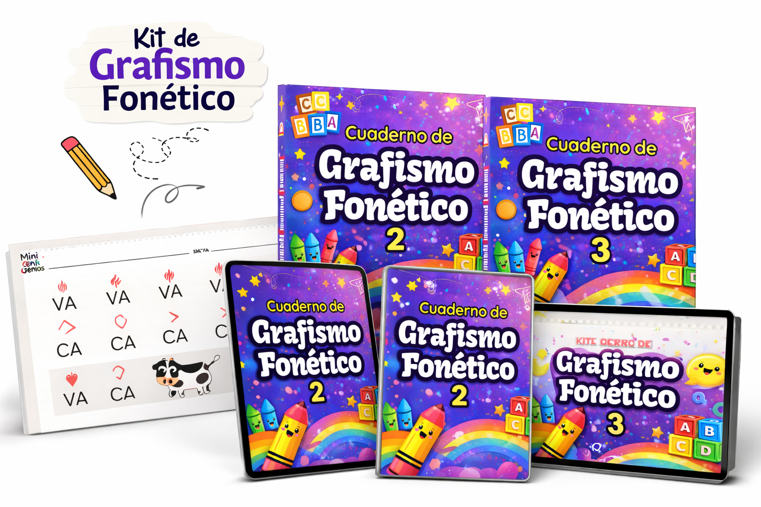 FONOTRAZOS KIDS Mockup