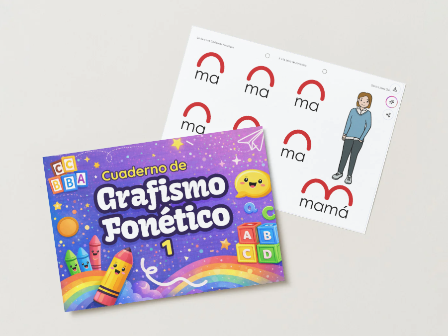 Ejemplo de actividad de FONOTRAZOS KIDS