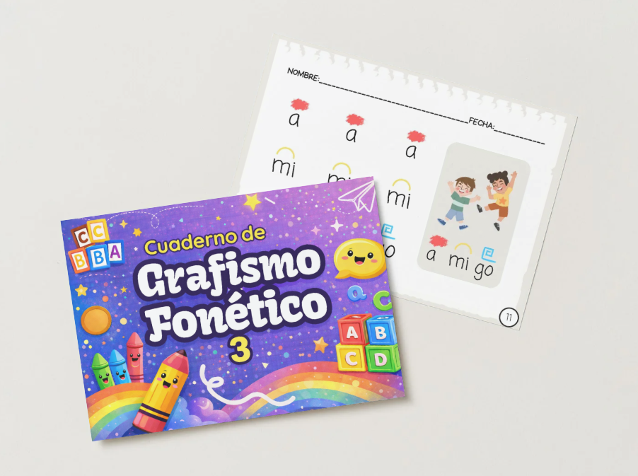 Ejemplo de actividad de FONOTRAZOS KIDS