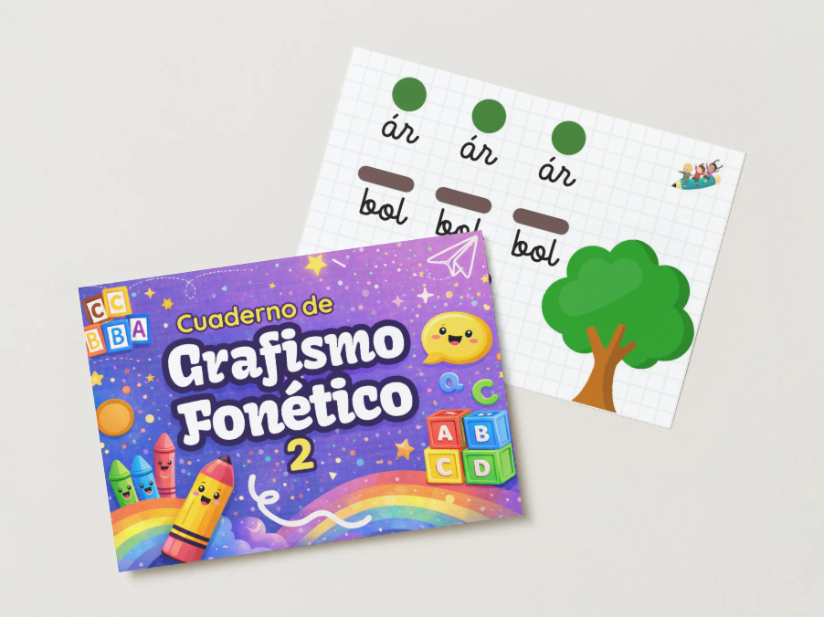 Ejemplo de actividad de FONOTRAZOS KIDS