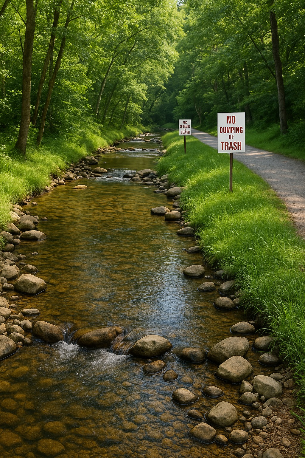Paisaje de la quebrada Los Algarrobos