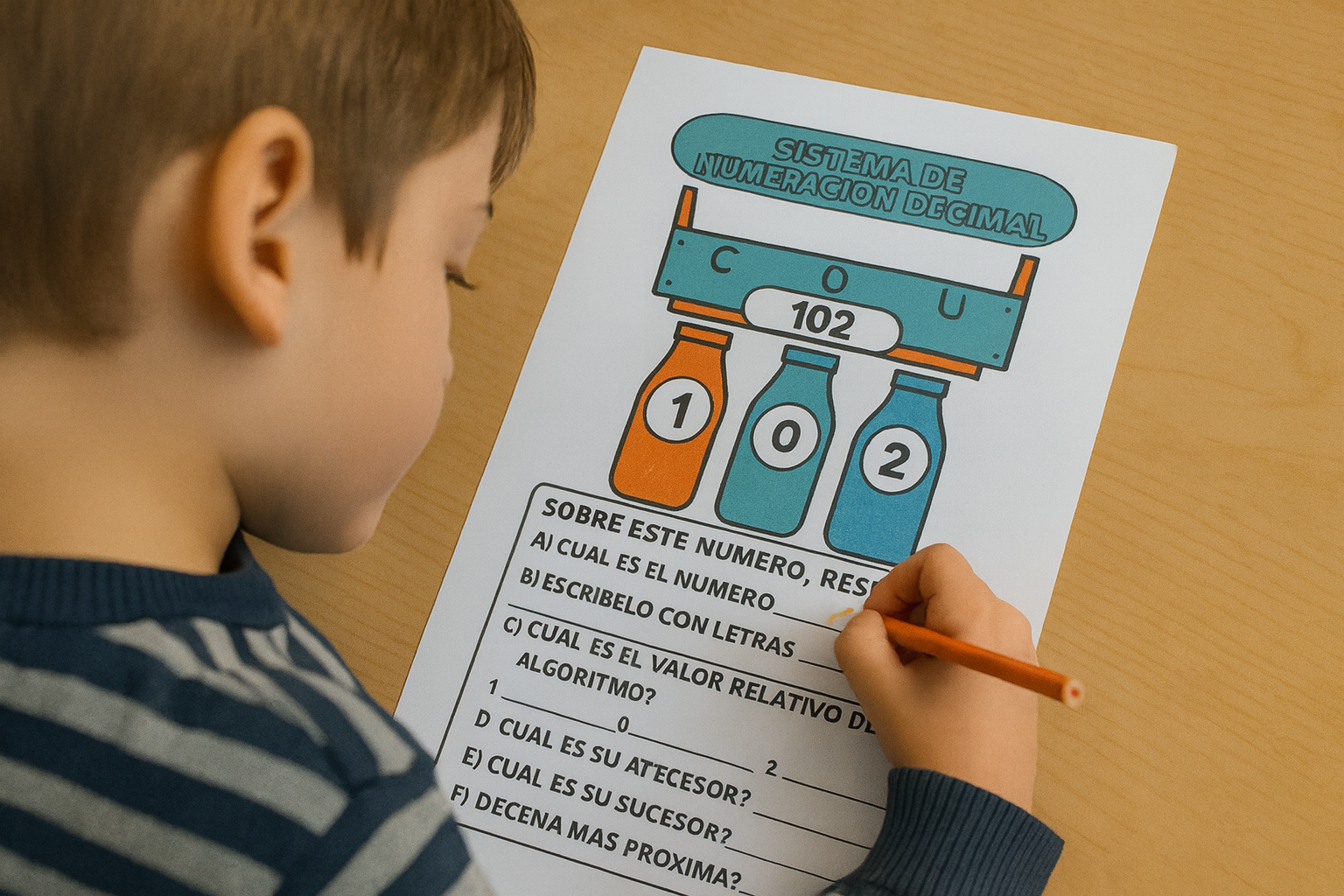 Kit de Actividades La Cajita de Números