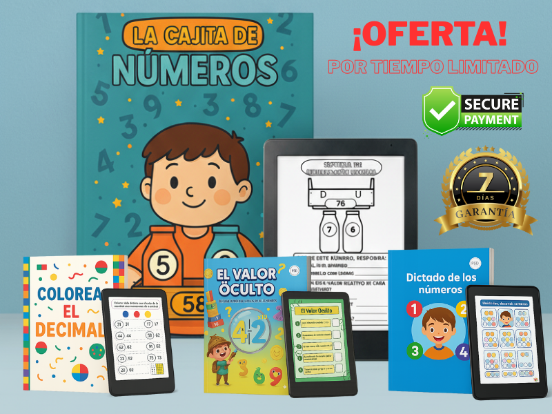 Kit Completo La Cajita de los Números