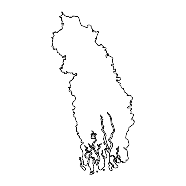 Khulna division map