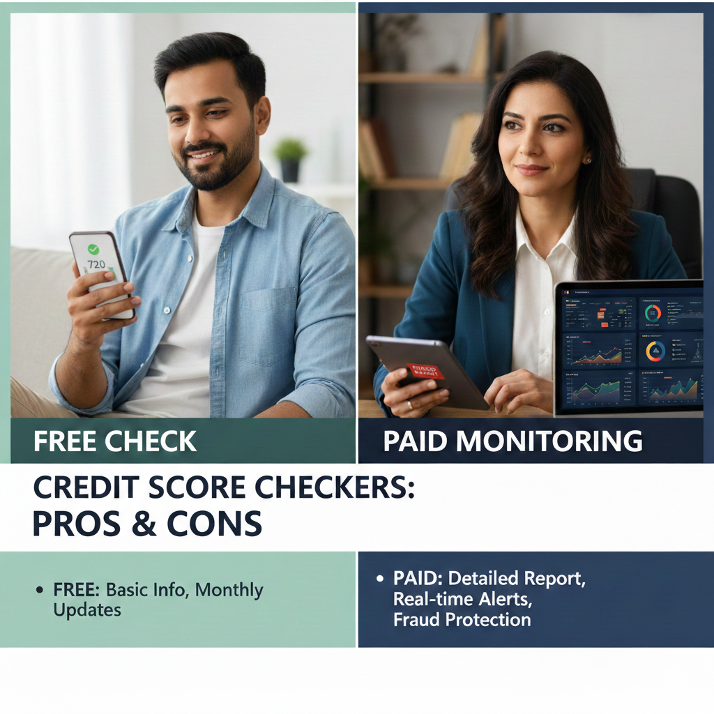 Free vs Paid Credit Score Checkers: Pros, Cons & Which One You Need