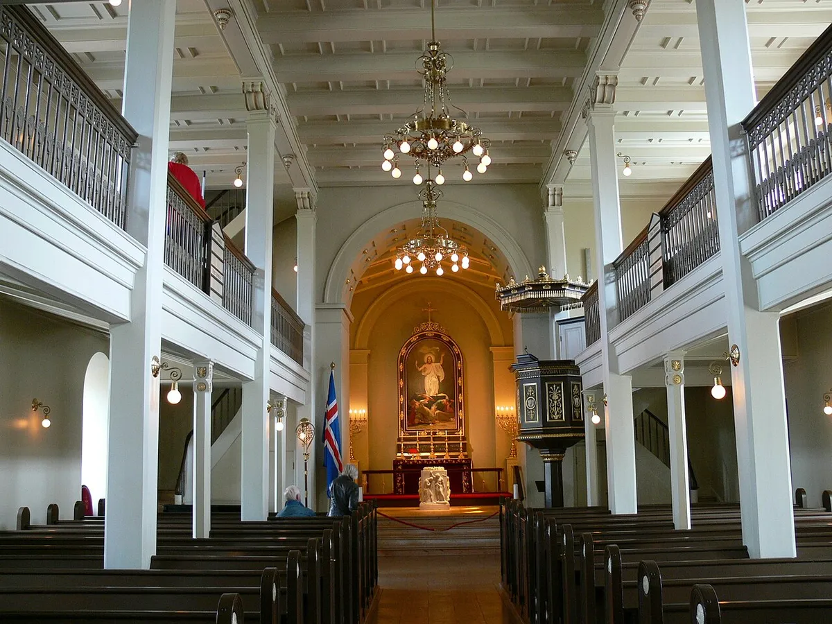Reykjavík Cathedral. Interior.