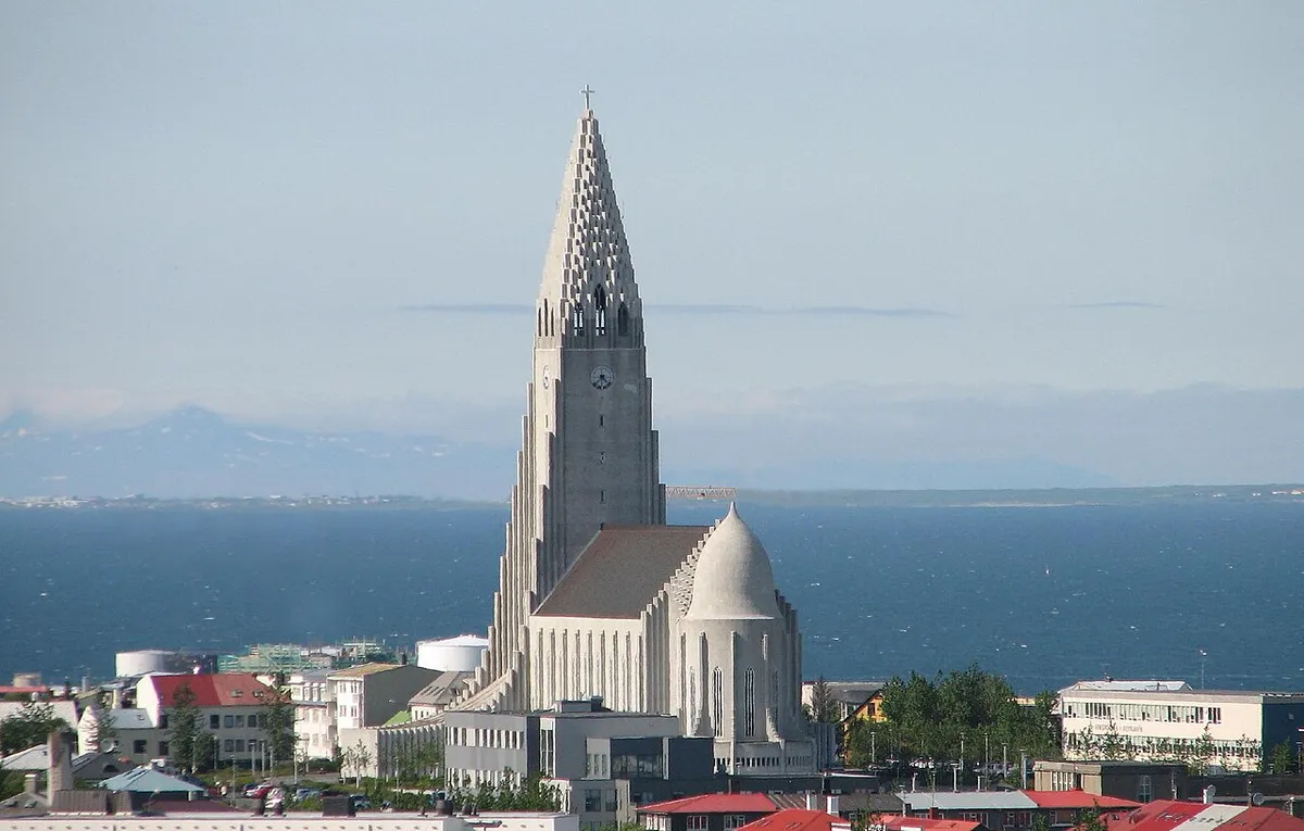 Reykjavik Hallgrimskirkja church