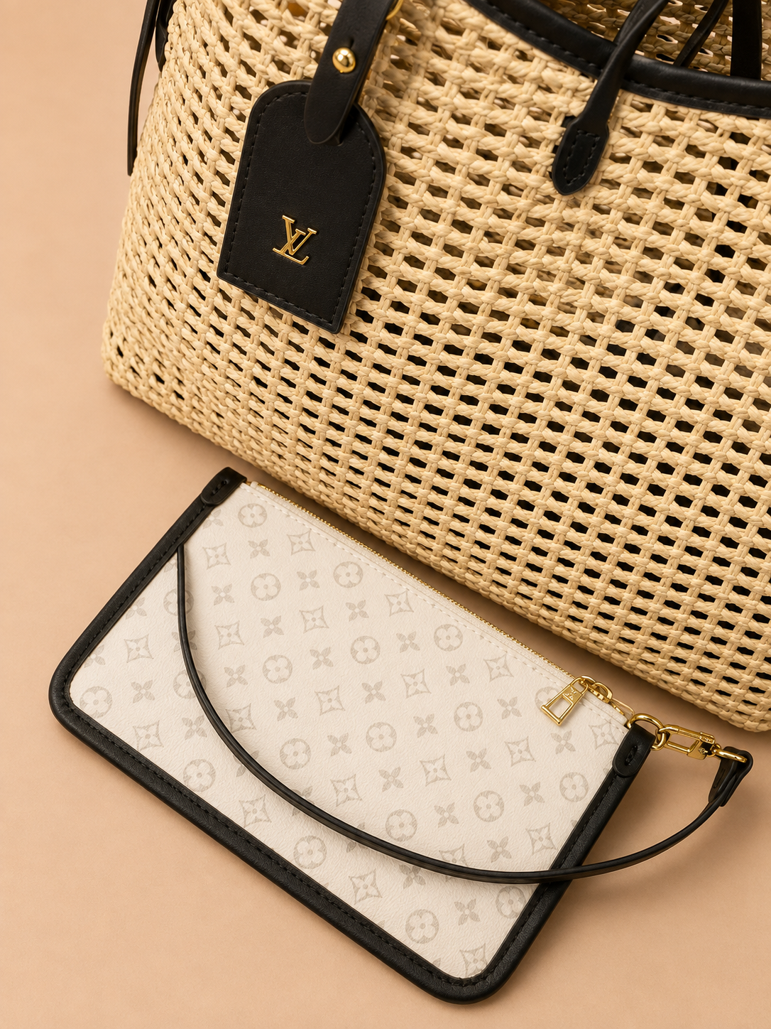 Carry all osier — Noir — 2