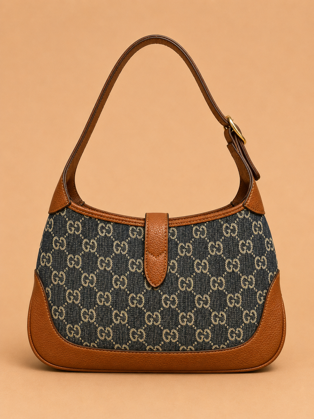 GUCCI JACKIE M — Marron, bleu — 2