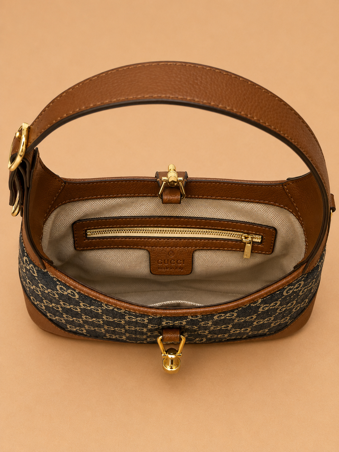 GUCCI JACKIE M — Marron, bleu — 3