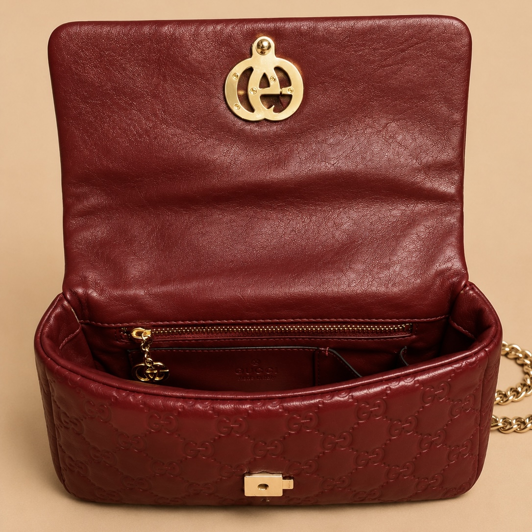 Gucci Milano GG monogram pm — Bordeaux — 3