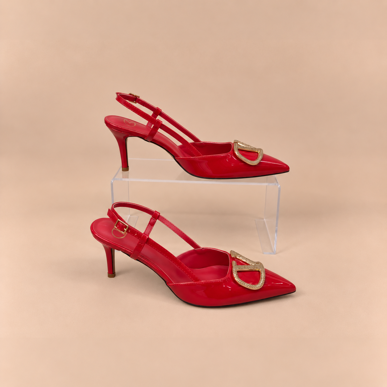 Valentino slingbacks — Rouge — 2