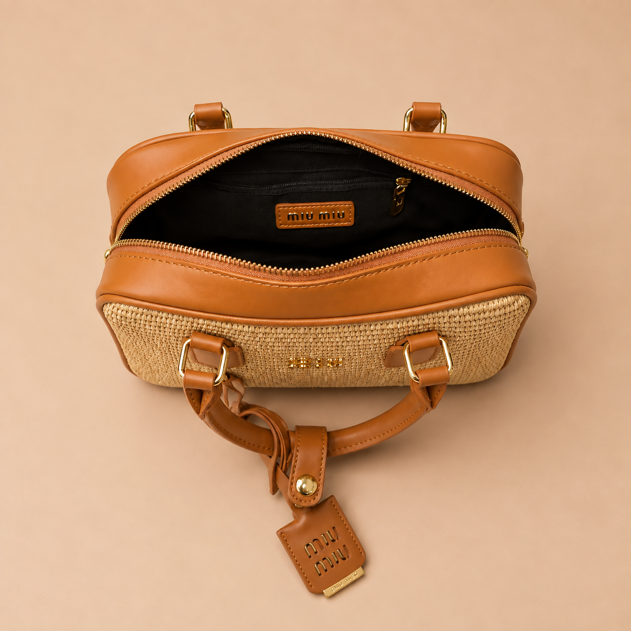MIU MIU WICKER BOWLING — 5