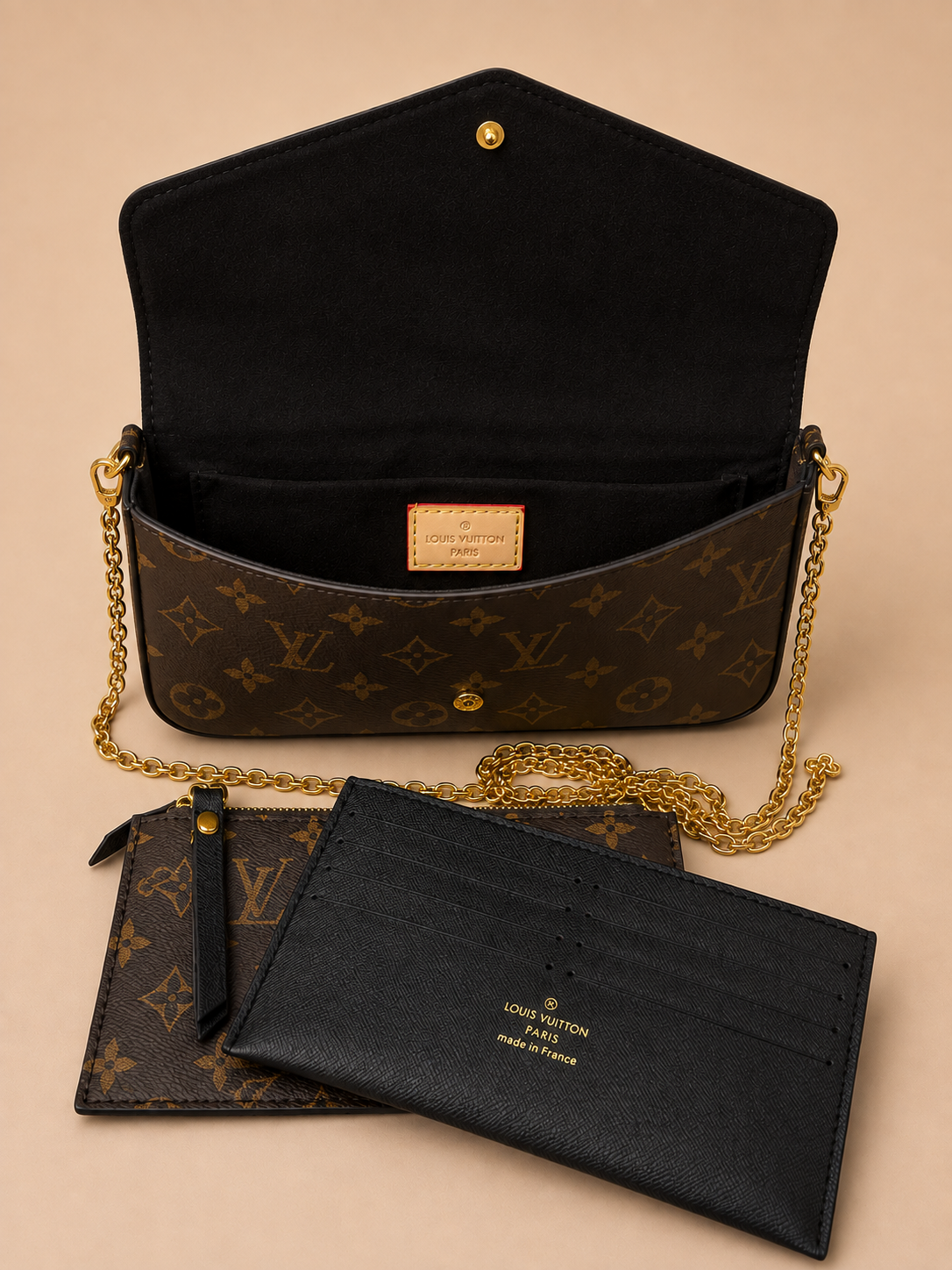 Pochette Félicie — Noir — 2
