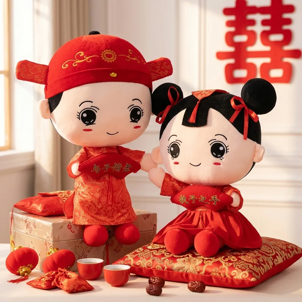 Boneka Chines Doll kaki