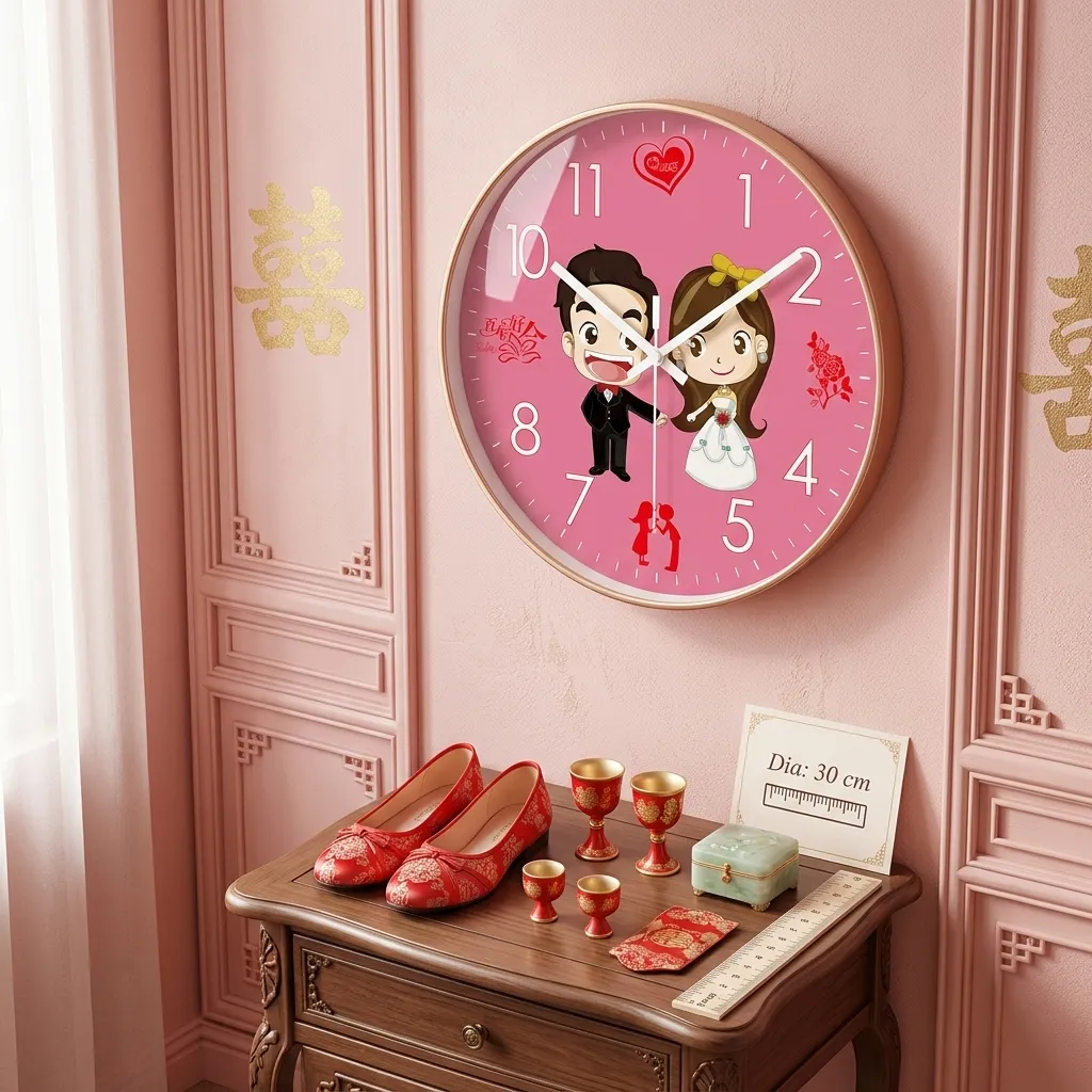 Jam Dinding Couple 12 inch