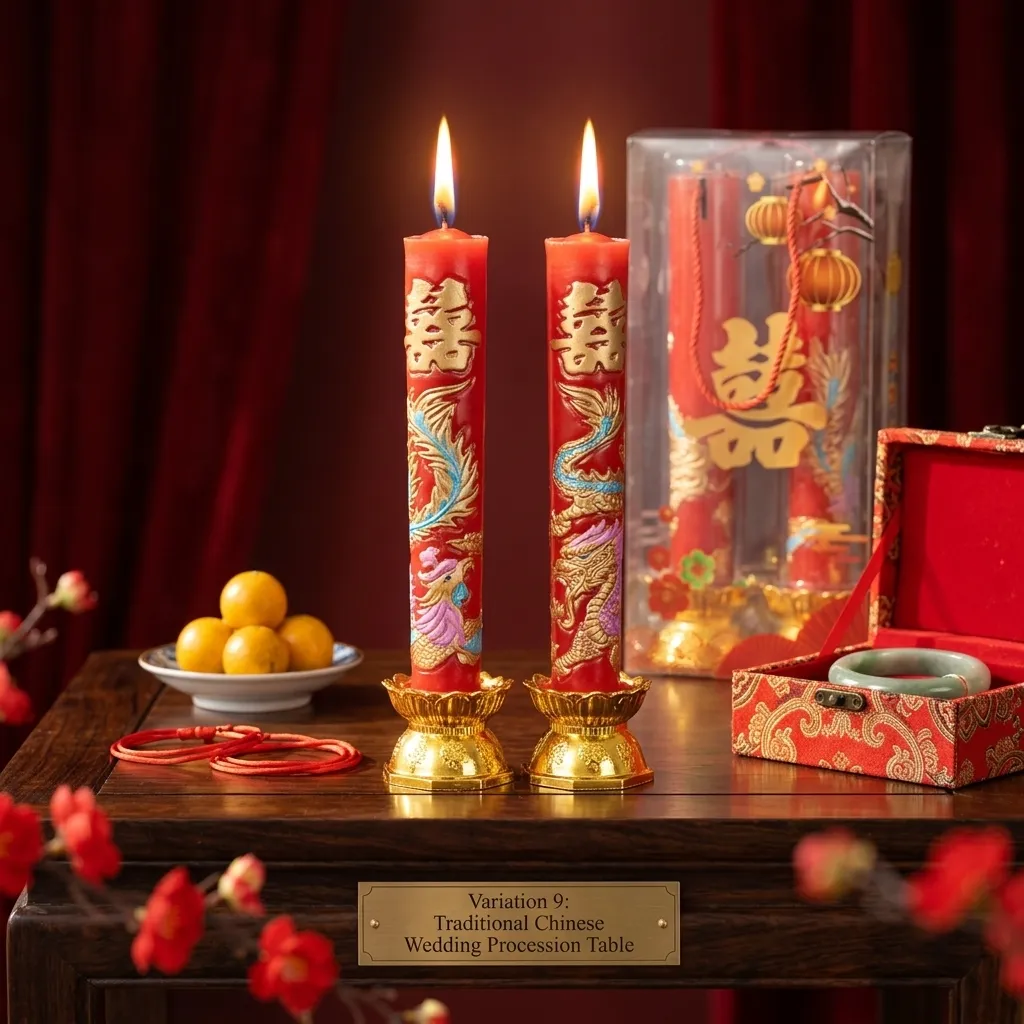 Lilin Shuang XI Kemasan Mika